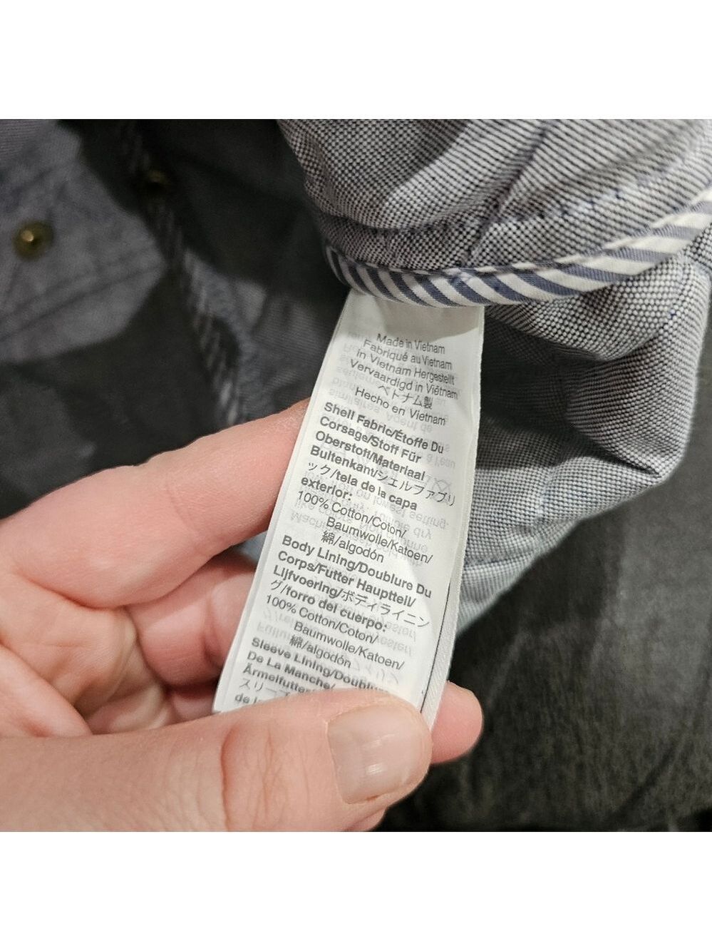 J.Crew Quilted Downtown Field Jacket in Liberty Garden Print.  - Picture 8 of 9